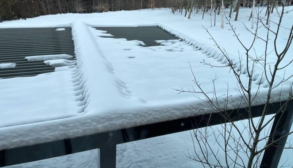 StruXure Pergola X with snow loads
