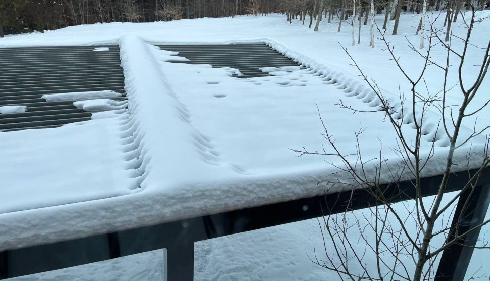StruXure Pergola X with snow loads