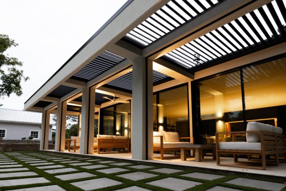 Luxury Outdoor Living space
