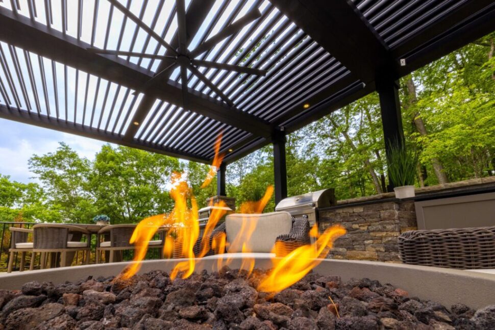 Fire pit outdoor