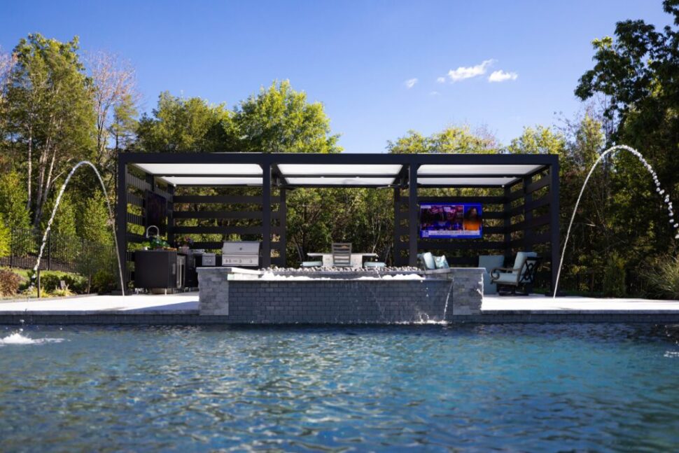 Poolside Pergola 