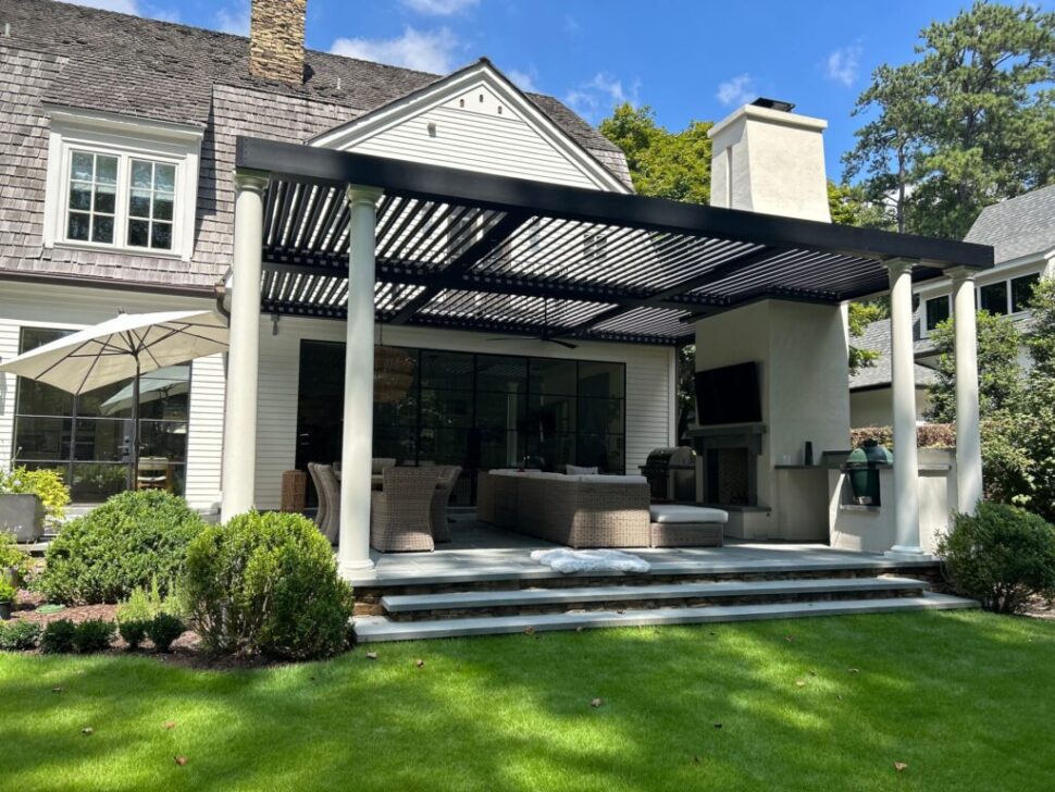 Weather responsive Pergolas the future of Outdoor living
