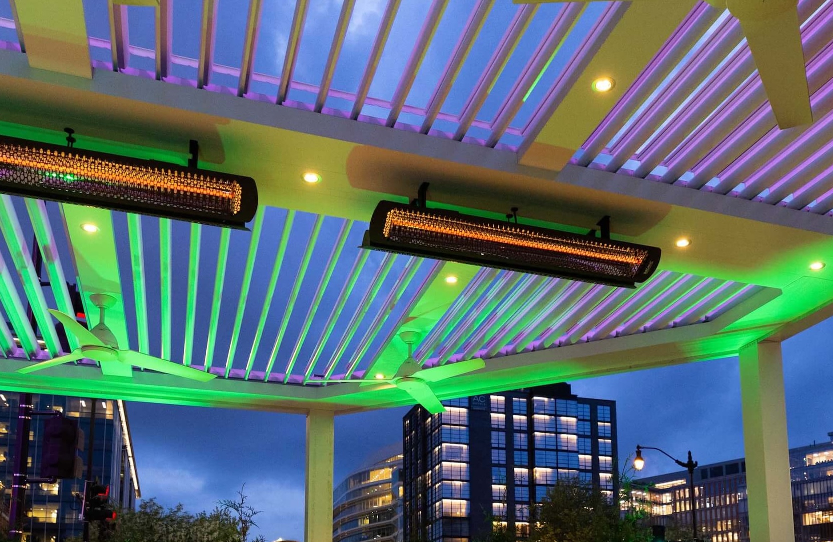 Heating on a Pergola X