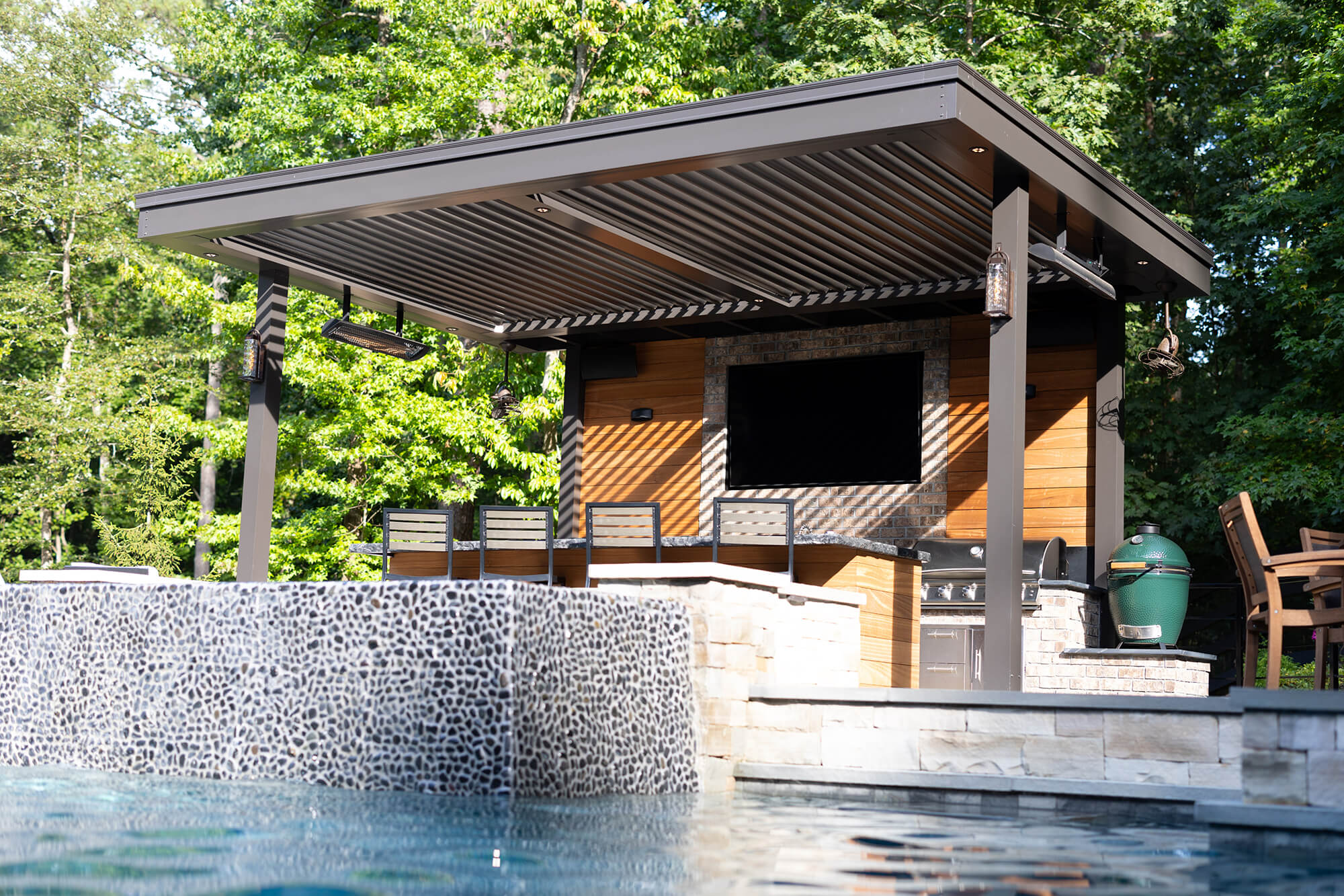 Black Pergola X