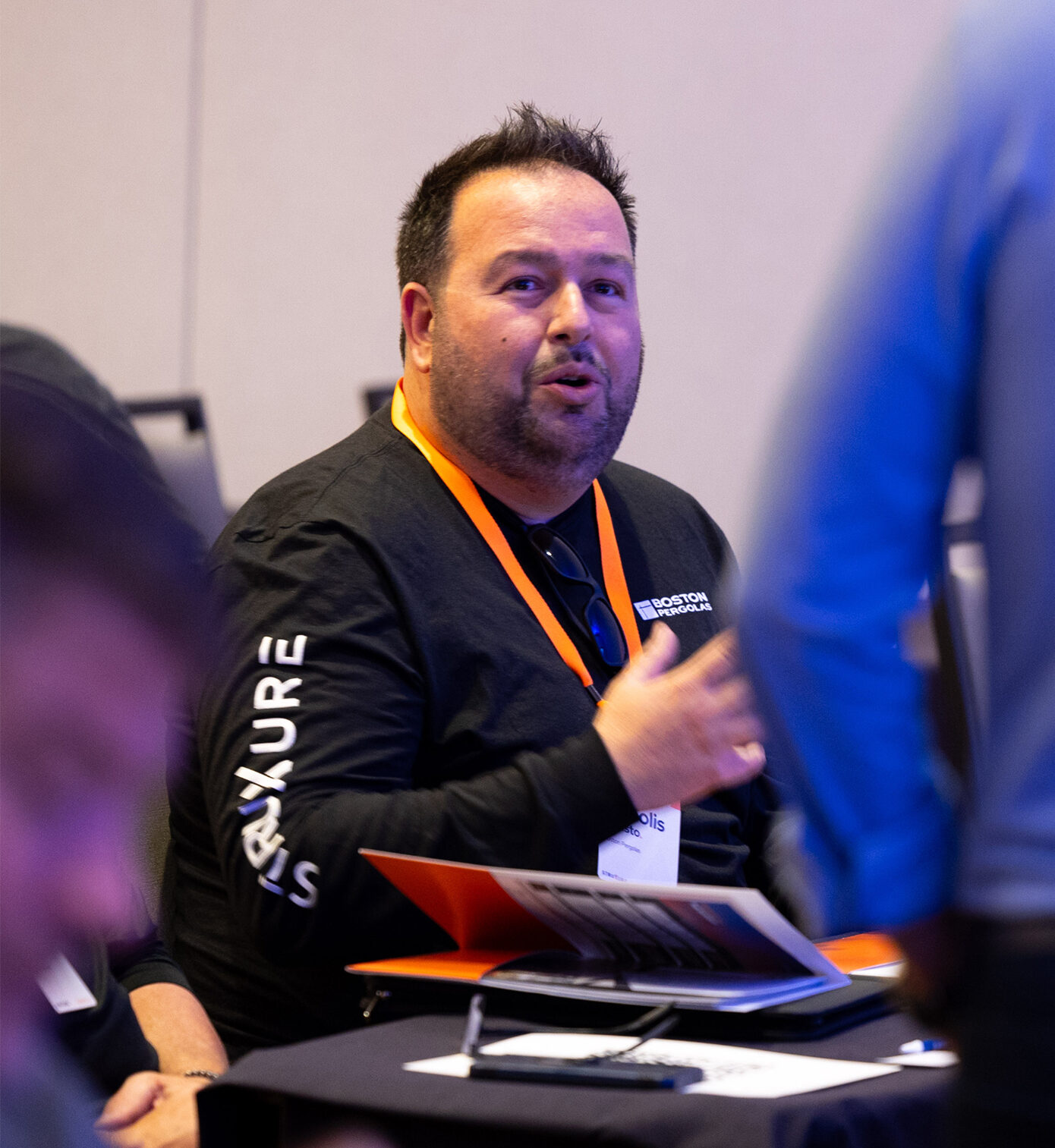 Man at StruXure conference