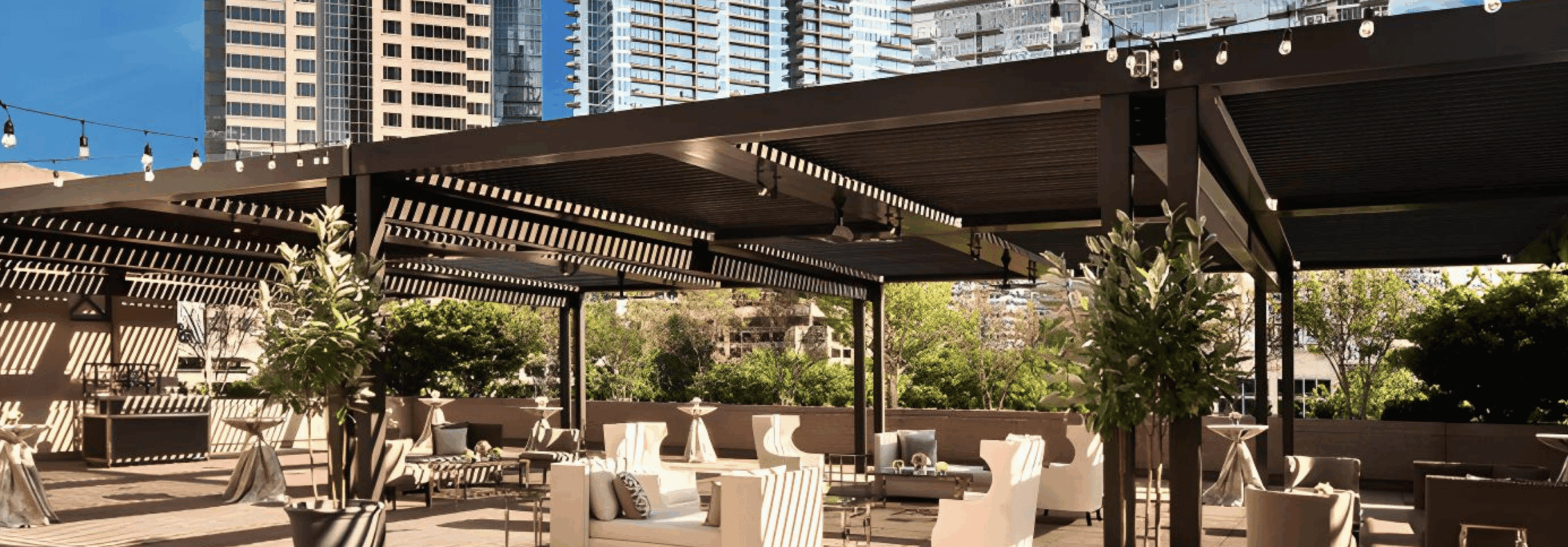 Four Seasons Hotel StruXure Pergola