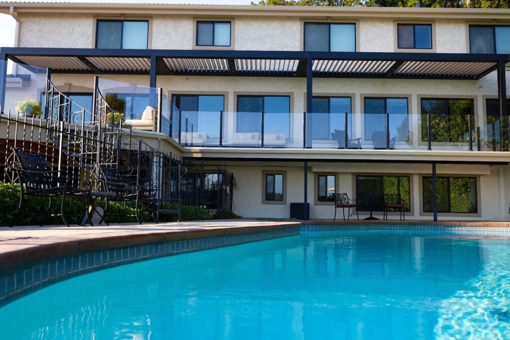 Pergola on Pool Deck