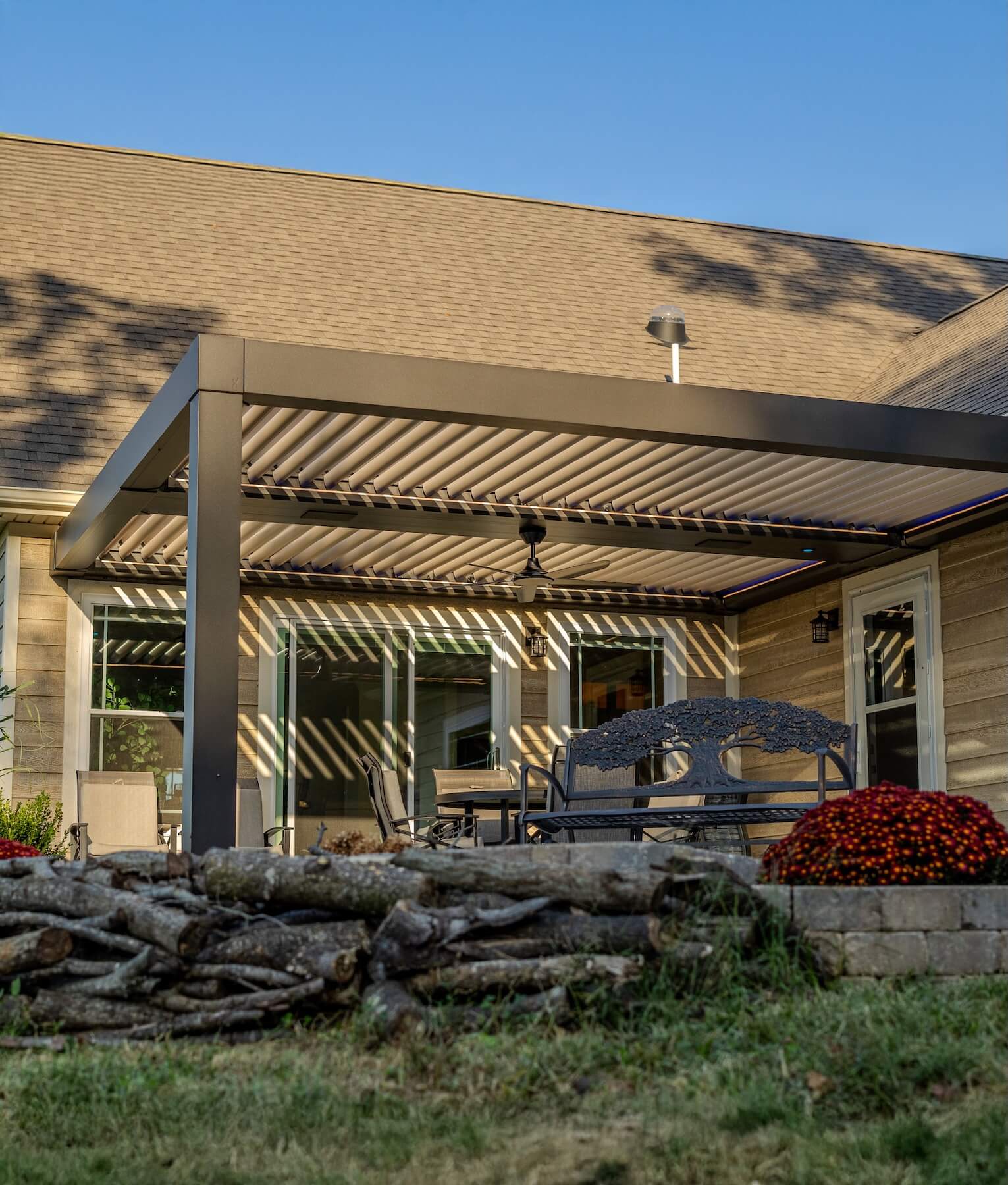 Evolve Pergola at resident