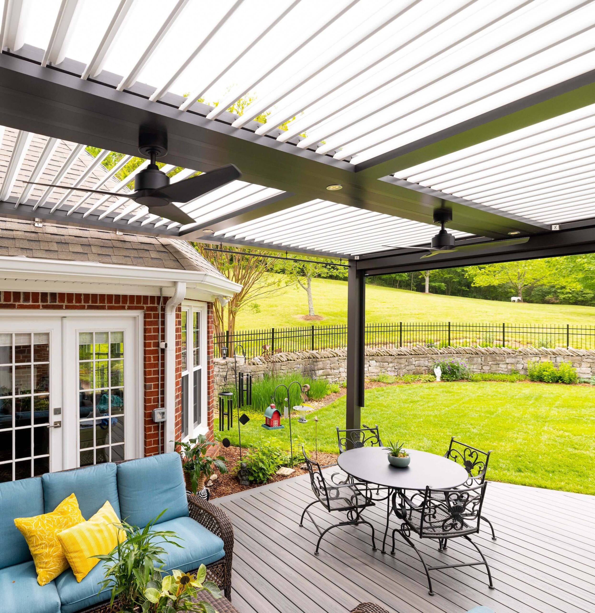 Pergola with Fans
