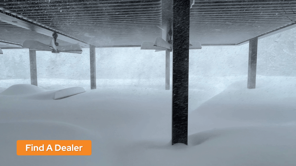 Pergola X in Snow - New York