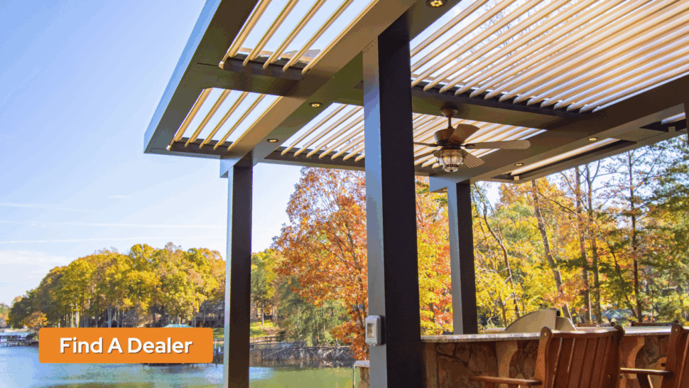 Struxure NC - North Carolina - Pergola X on the Lake