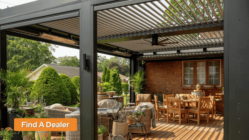 Decadent Outdoors What is a Louvered Pergola?