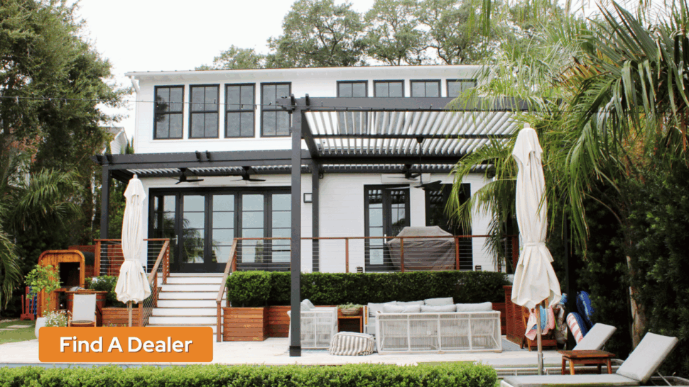 Grand Strand Outdoor Living Finished Pergola X