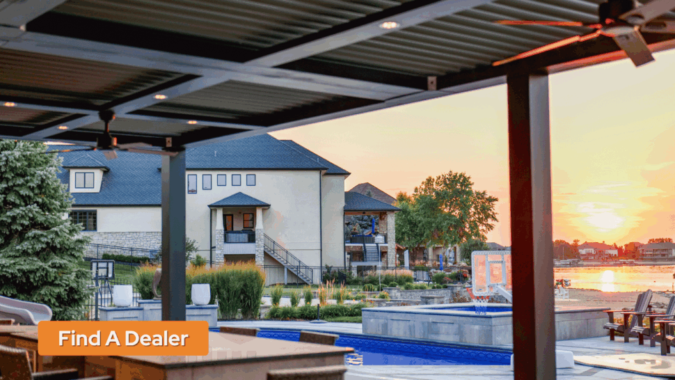 Ground Builders Backyard Smart Pergola