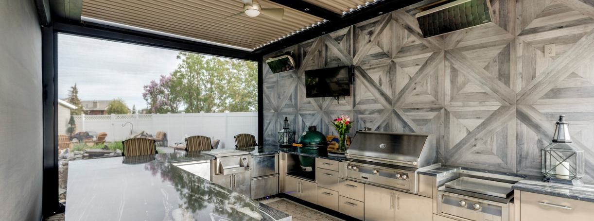 The Outdoor Kitchen Trap: Why Solid Roofs and No Roofs Fail