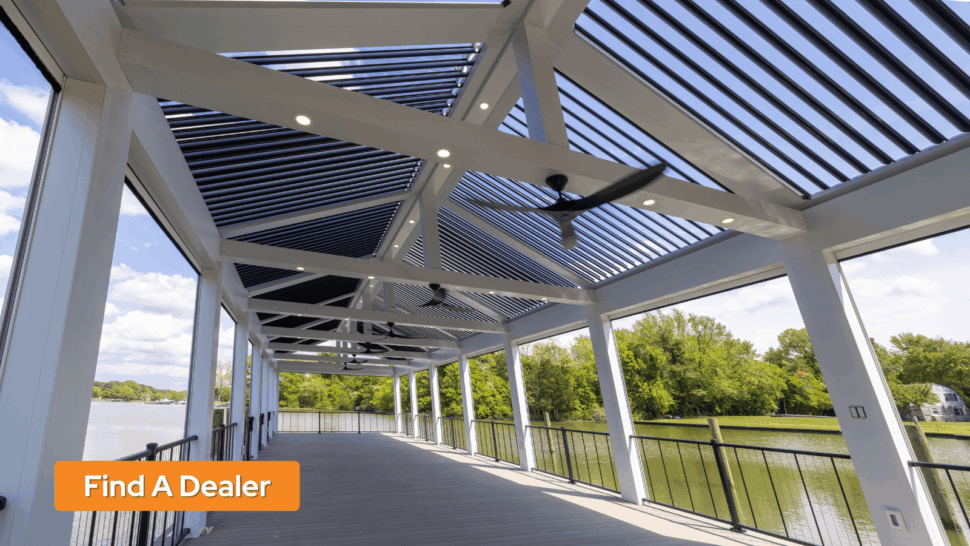 StruXure pergola gable roof by StruXure Mid-Atlantic