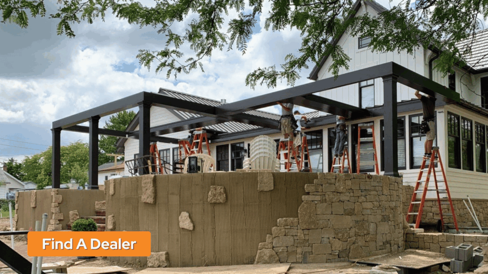 StruXure Pergola Installation by Altimate Outdoor