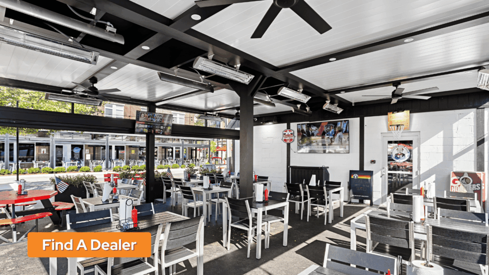 The Smart Pergola Restaurant Pergola