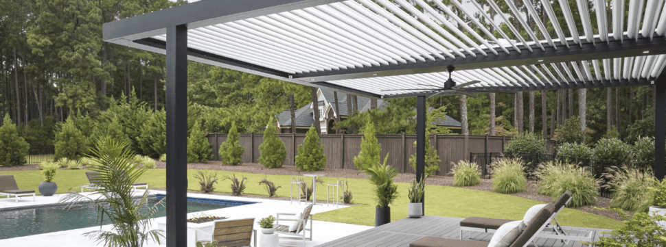 The Right Louvered Pergola for Your Yard