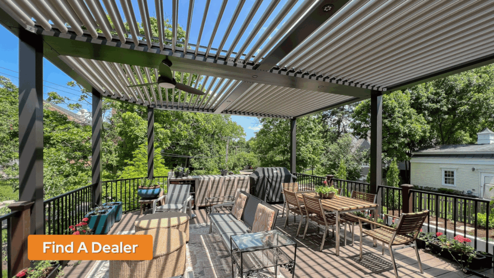The Right Louvered Pergola For Your Yard - StruXure North Shore