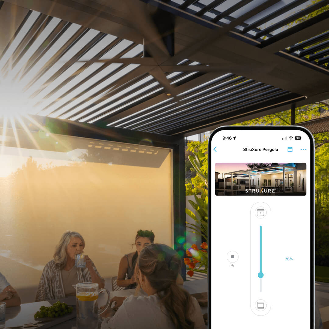 Bond app controlling shade