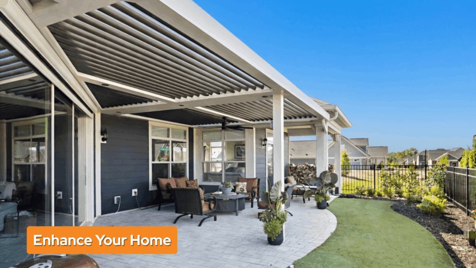 Year-Round Comfort: How Louvered Pergolas Work in Winter and Summer - The Smart Pergola