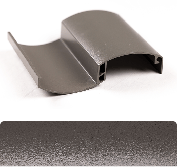 Grey color powder coat