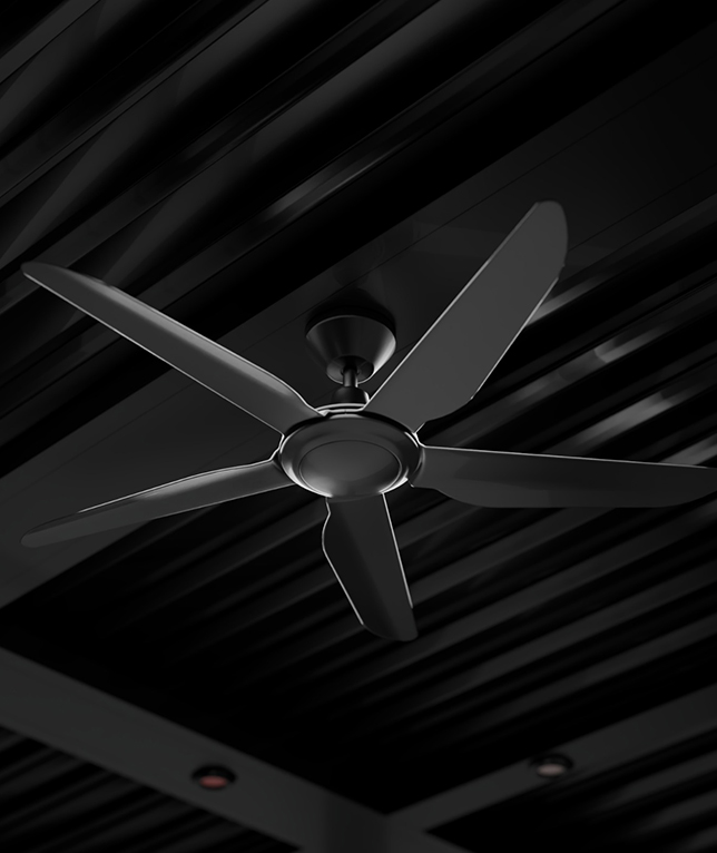 Black StruXure Fan
