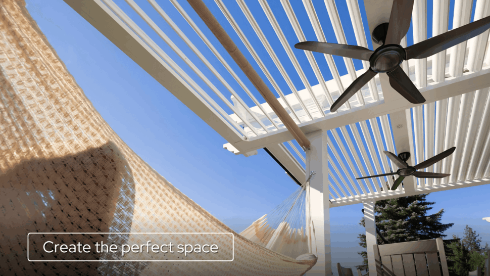 The StruXure Fan: Airflow Designed for the Modern Pergola