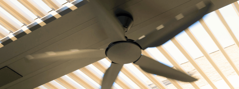 The StruXure Fan: Airflow Designed for the Modern Pergola