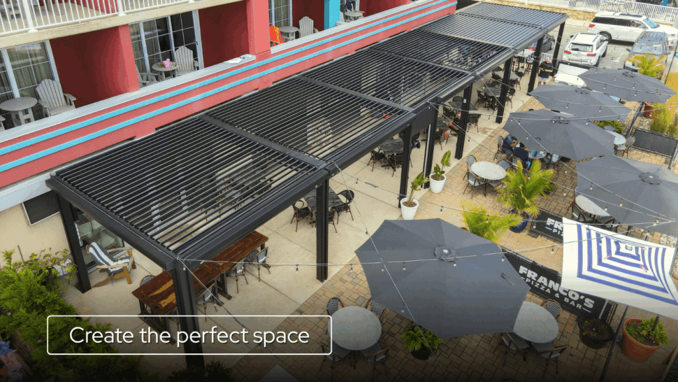 How the Heavy-Duty Pergola X Is Built to Last