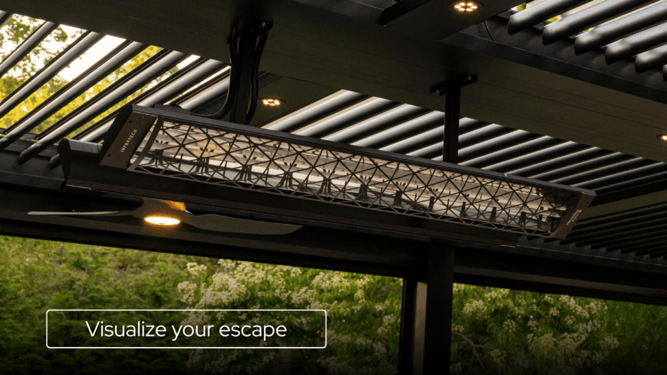 Top 3 Pergola Accessories, Infratech Heaters