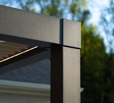 Detail of Black Pergola X